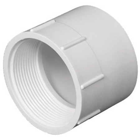 Charlotte Pipe And Foundry Charlotte Pipe Schedule 40 2 in. Hub X 2 in. D FPT PVC Pipe Adapter 1 pk PVC001011000